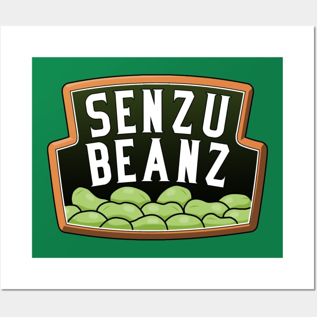 Senzu Beanz Wall Art by karlangas